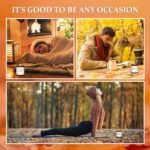 Autumn Candle Set | 4 Pack Scented Soy Candles - Perfect Gifts for Home & Loved Ones (Apple Pie, Cinnamon, Harvest, Wreath) - Image 4