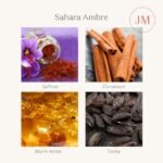LA Jolie Muse Sahara Amber Candles: Luxury Scented Soy Candles in Glass Jars, Perfect Gifts for Men & Women, 75-Hour Burn Time, 10 oz. - Image 4