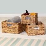 Honey-Can-Do Natural Wicker Storage Baskets - 3-Pack, Ideal for Organizing, Storage, and Gifts. - Image 2