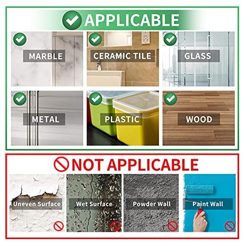 51c8EizKU0L._SL500_.jpg EZlifego Heavy Duty Double-Sided Tape (16.5FT) - Nano Adhesive for Wall Decor and Picture Hanging. - Image 6