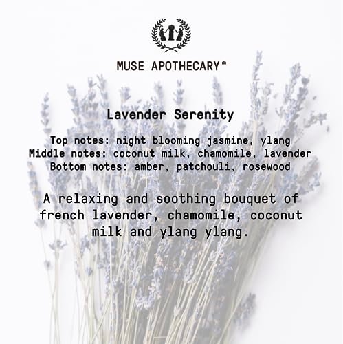 51cHKe99K0L._SL500_.jpg Muse Apothecary Linen Ritual - Soothing Aromatherapy Spray for Bedding and Fabrics - Lavender Bliss - Image 8