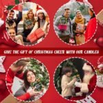 4-Pack Christmas Candle Set | Scented Soy Candles - Holiday Gifts for Men & Women - Scents of Tree, Spice, Cookies, and EVE - Image 7