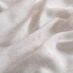 MIULEE 84-Inch Natural White Linen Curtains for Bedroom & Living Room, Soft Semi-Sheer Textured Drapes, 2 Panels - Image 4
