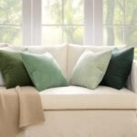 MIULEE Spring Boho Farmhouse Sage Green Throw Pillow Covers, 18x18 inches, Set of 4, Soft Corduroy Cushions for Living Room, Sofa, or Bed. - Image 5