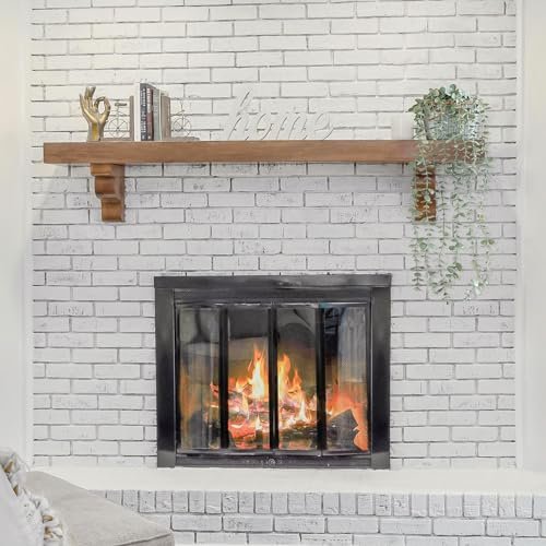 51i61sKlbML._SL500_.jpg Mkono Faux Eucalyptus Plants in Rustic Galvanized Pots for Home Decor - Indoor Greenery for Living Room, Office, or Bathroom. - Image 2