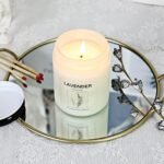 Natural Soy Wax Aromatherapy Candles - 4 Pack, 7.1oz, 240+ Hours Burn Time, Lavender Gifts for Women - Image 8
