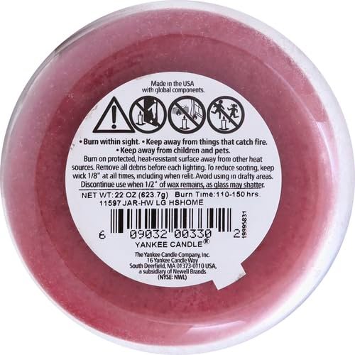 51l-X47qKXL._SL500_.jpg Yankee Candle Home Sweet Home Scented Large Jar, 22oz, 110+ Hours Burn, Perfect for Fall & Holiday Decor. - Image 7