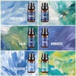 FUHITIM Fragrance Oil Relax Set: 6 x 10ML Essential Oils for Home Diffusers & Candle Making - Image 2
