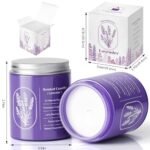 WarmEmbrace Lavender Candle, 7.6 oz Purple Jar, Natural Fragrance for Women, 40-Hour Burn – Perfect Gift! - Image 2
