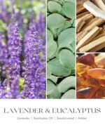 AOOVOO Lavender Candles for Women - Aromatherapy Soy Candle with Crystals, 7oz Gift for Birthdays & Mother's Day. - Image 4