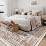 Zesthome 5x7 Area Rug: Ultra-Thin, Washable, Stain-Resistant, Anti-Slip for Living Room & Bedroom Decor. - Image 7
