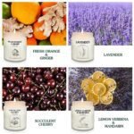 Natural Soy Wax Aromatherapy Candles - 4 Pack, 7.1oz, 240+ Hours Burn Time, Lavender Gifts for Women - Image 3