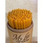 My Lite Candles: 100-Pack Meditation and Relaxation Church Candles with Holders - Image 3