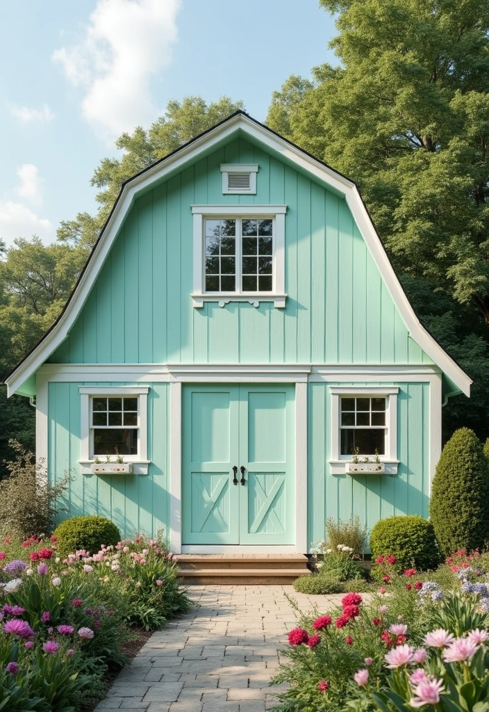 How to Choose a Color Palette That Complements Your Barndominium Exterior - 4. Soft Pastels for a Dreamy Vibe