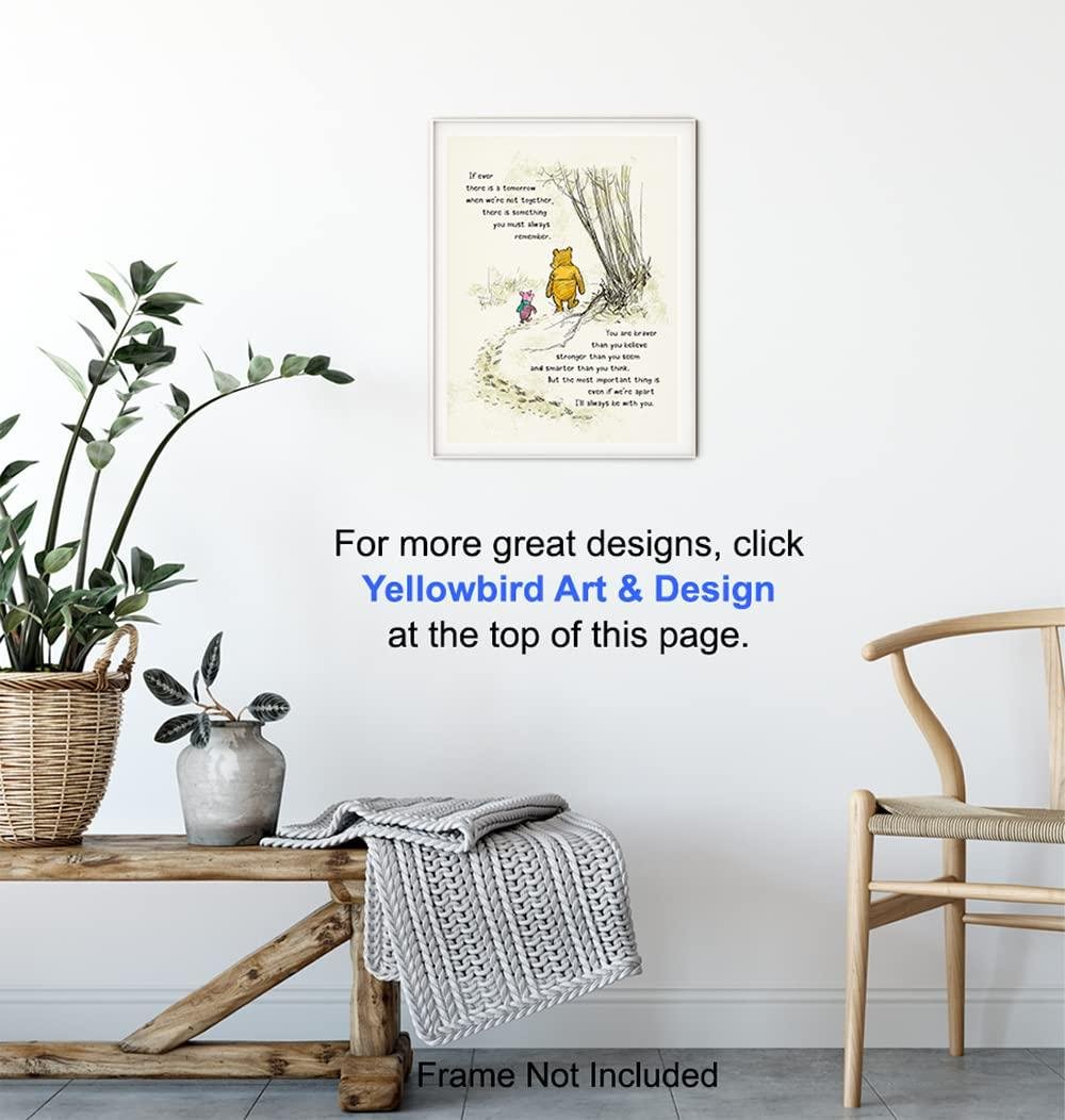 Our Review: Enchanting Winnie Pooh Wall Art for Cozy Kids' Spaces