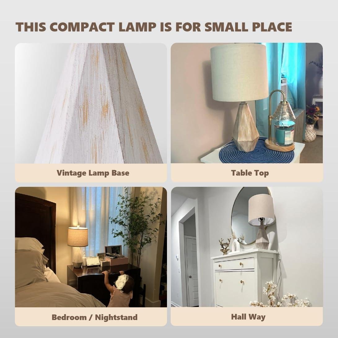 Why We Love the pokat Farmhouse Lamp for Cozy Small Spaces
