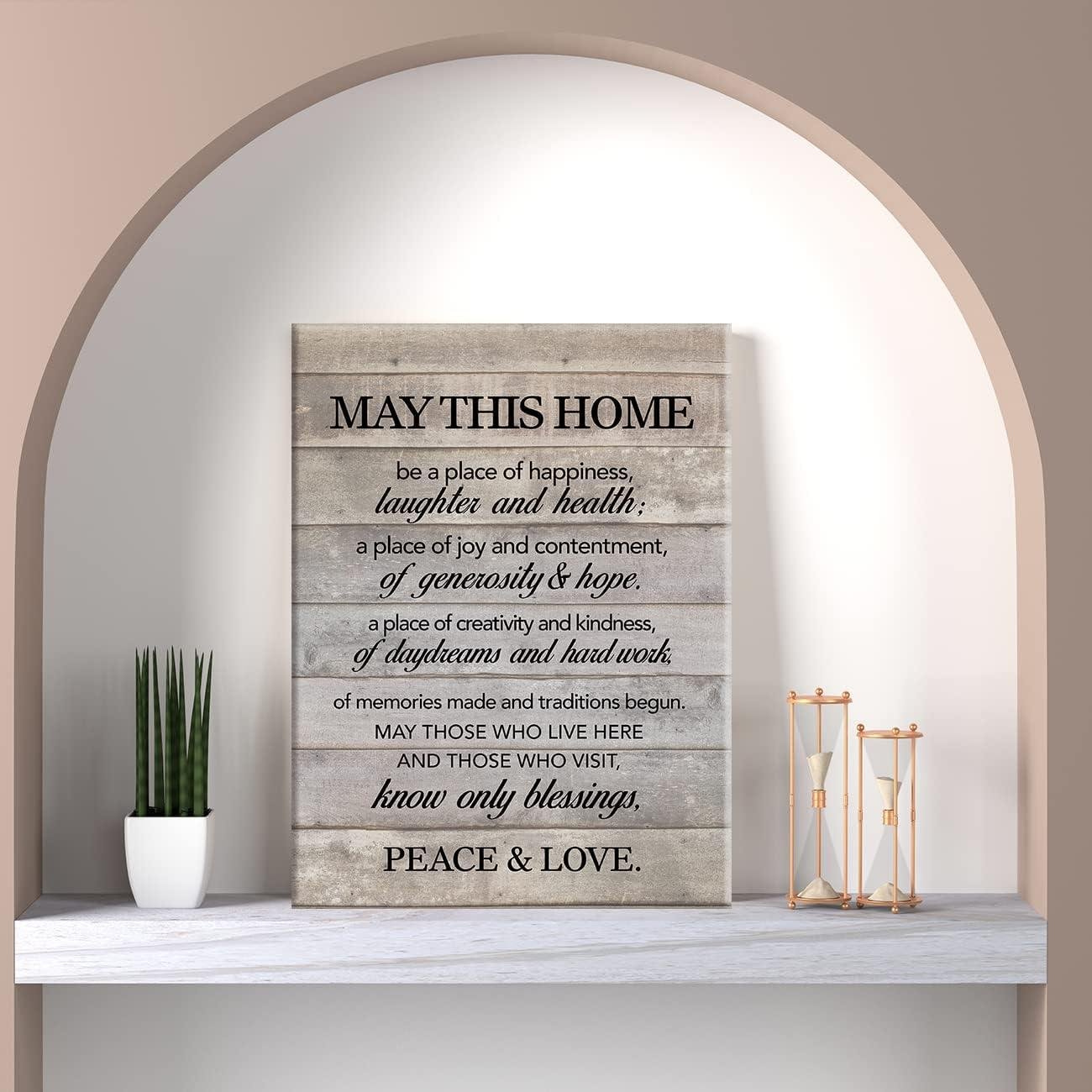 our Review: Happiness Framed Canvas That Warms Hearts