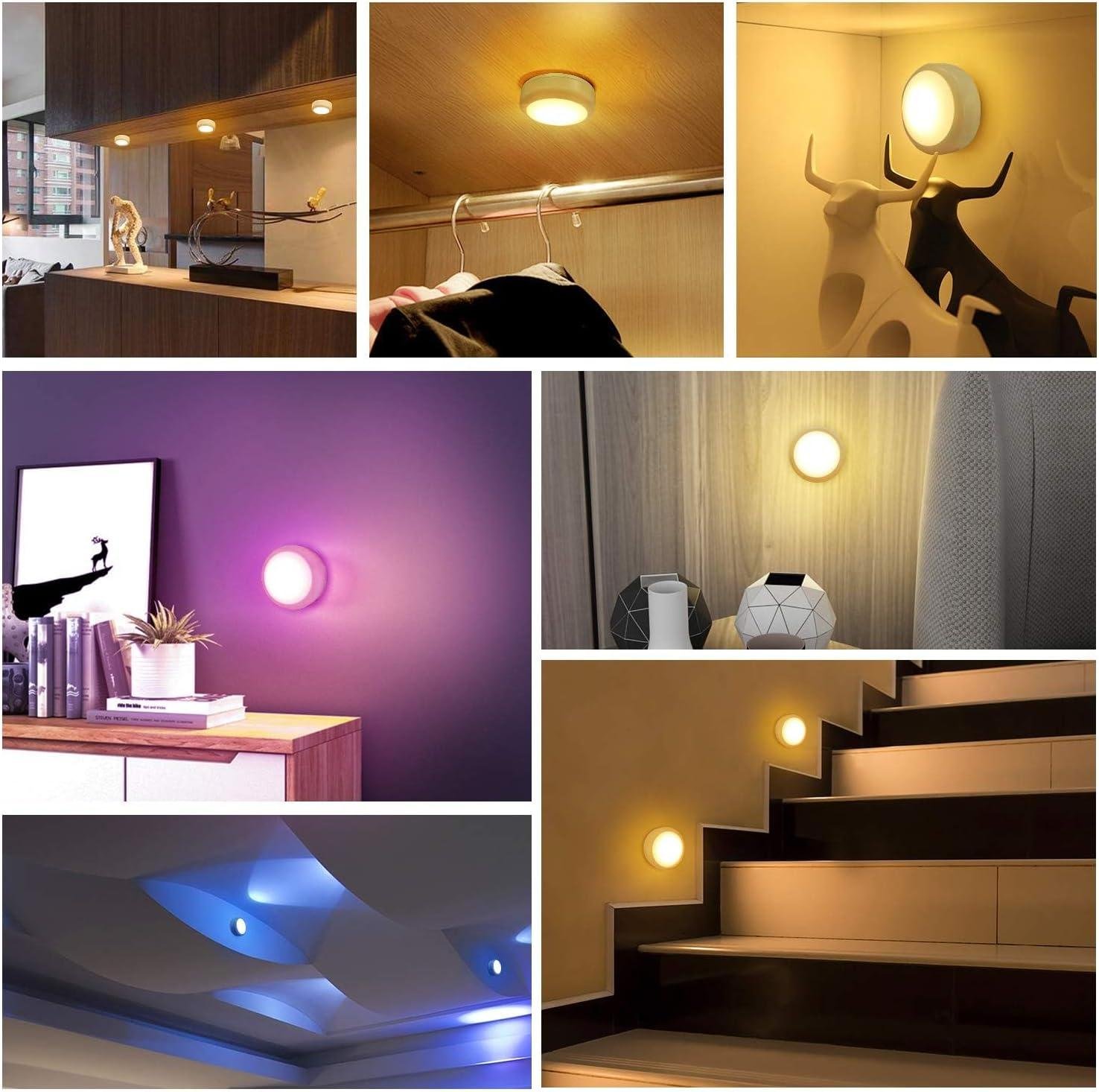 Our Review of BLS LED Puck Lights: easy, Colorful, & Remote-Controlled