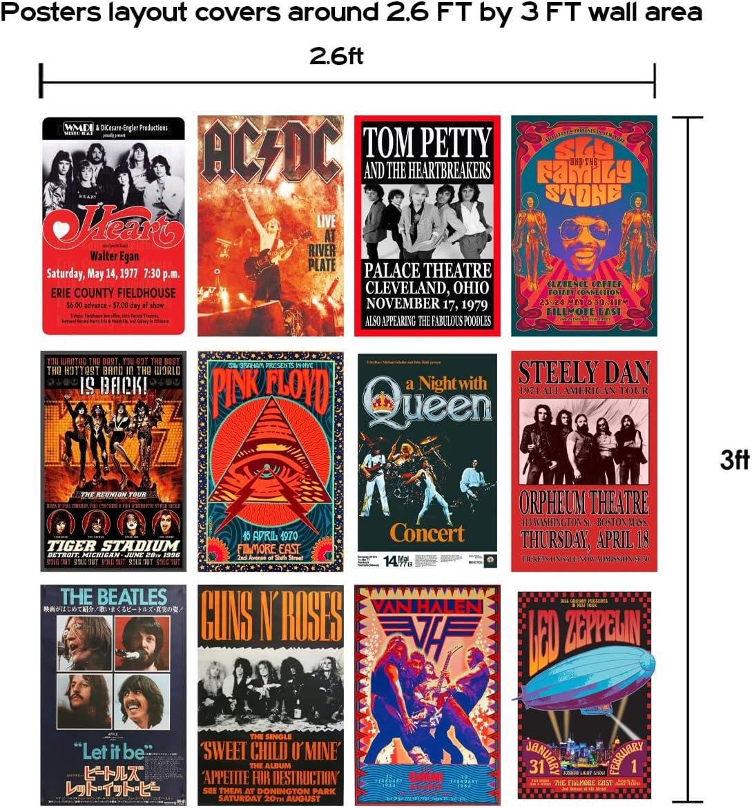Rockin' Our Walls: Woonkit Vintage Band Posters Review