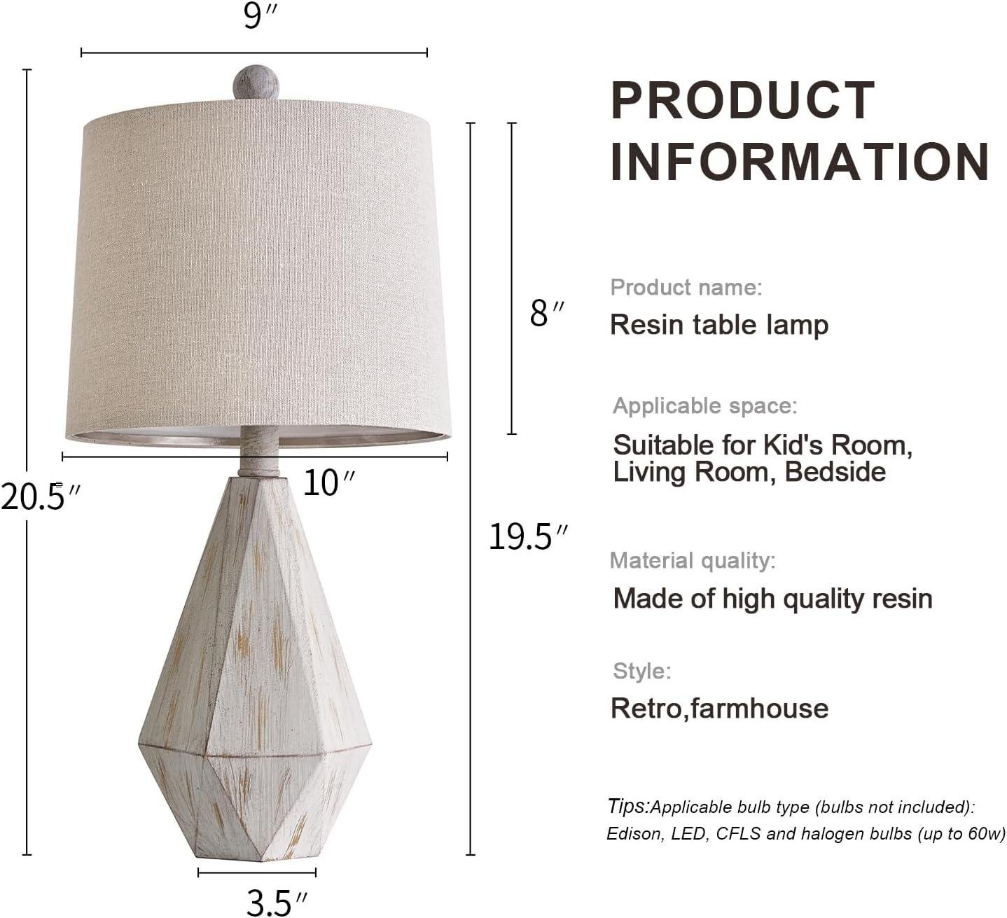 Our Thoughtful Review: PoKat Rustic Table lamp Set for Cozy spaces