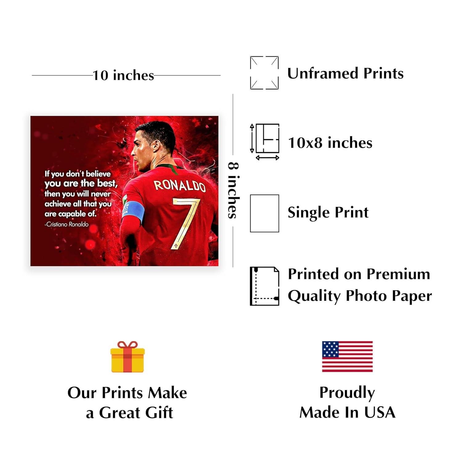 we Review: Ronaldo's Motivational Wall Art That Inspires