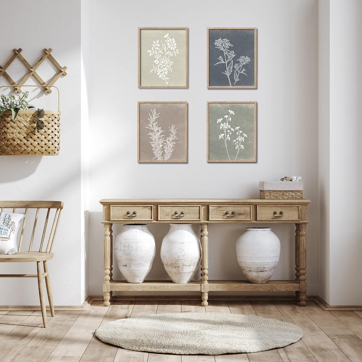 We explore the Rustic Charm of boho Botanical Prints