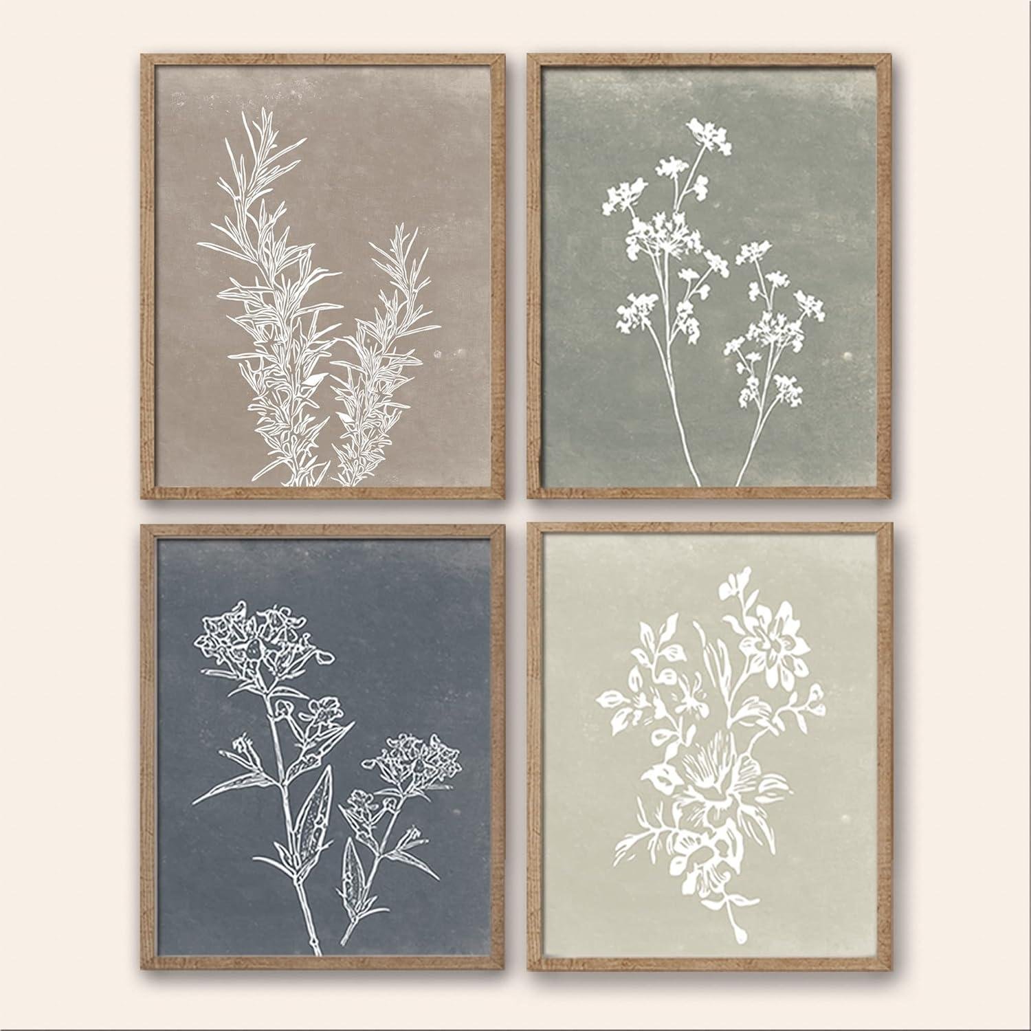 We Explore the Rustic Charm of boho Botanical Prints