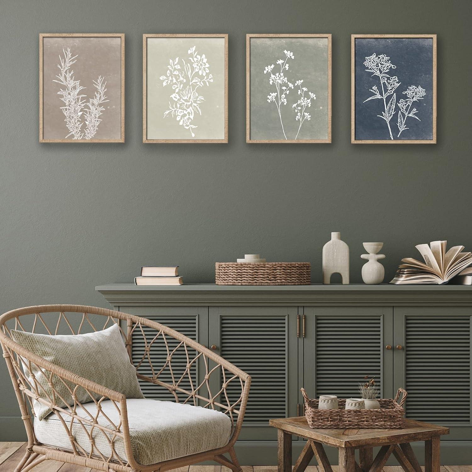 We Explore the Rustic Charm of Boho Botanical Prints