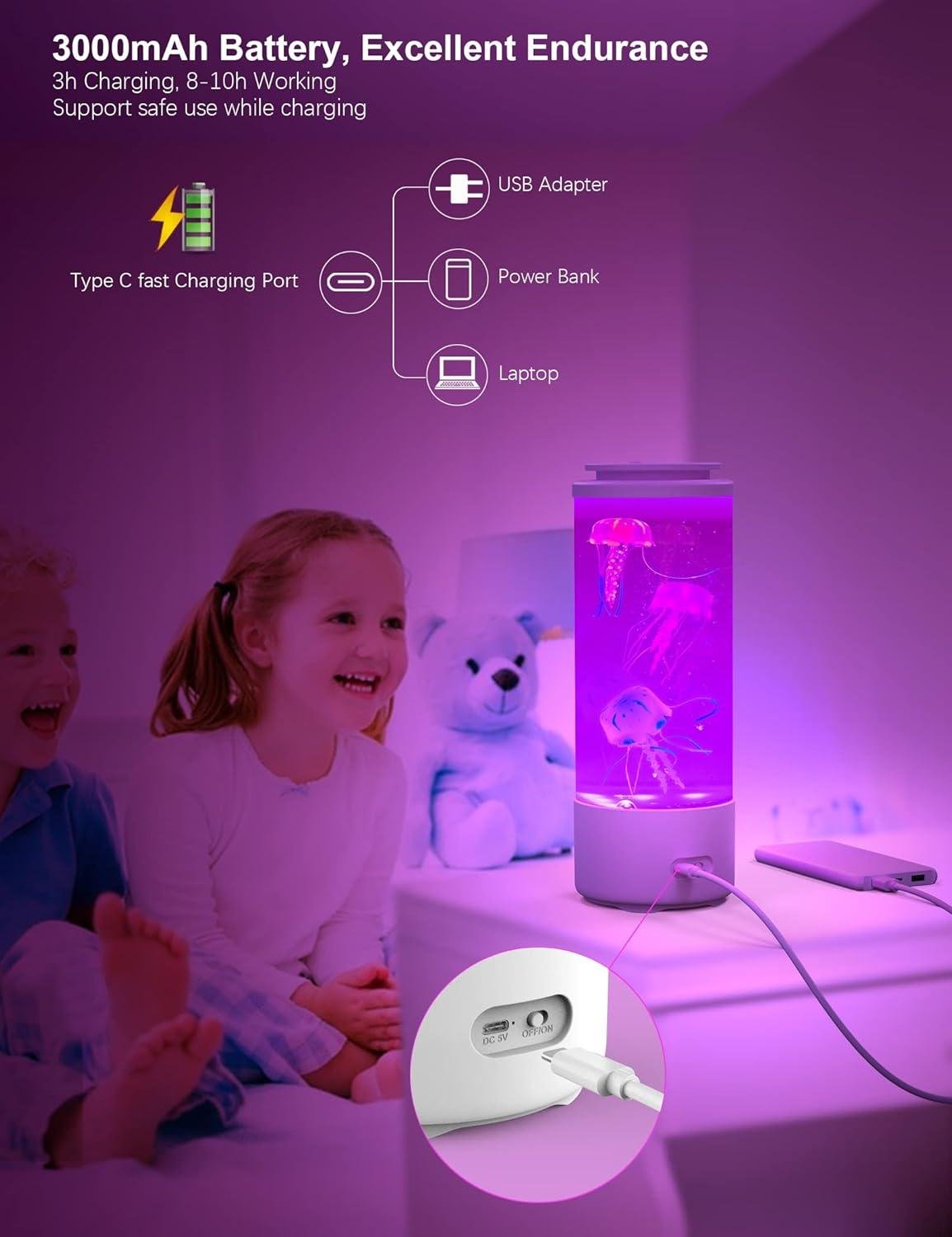 Our Review of the Jellyfish Lamp Speaker: Relaxing Light & Sound Combo