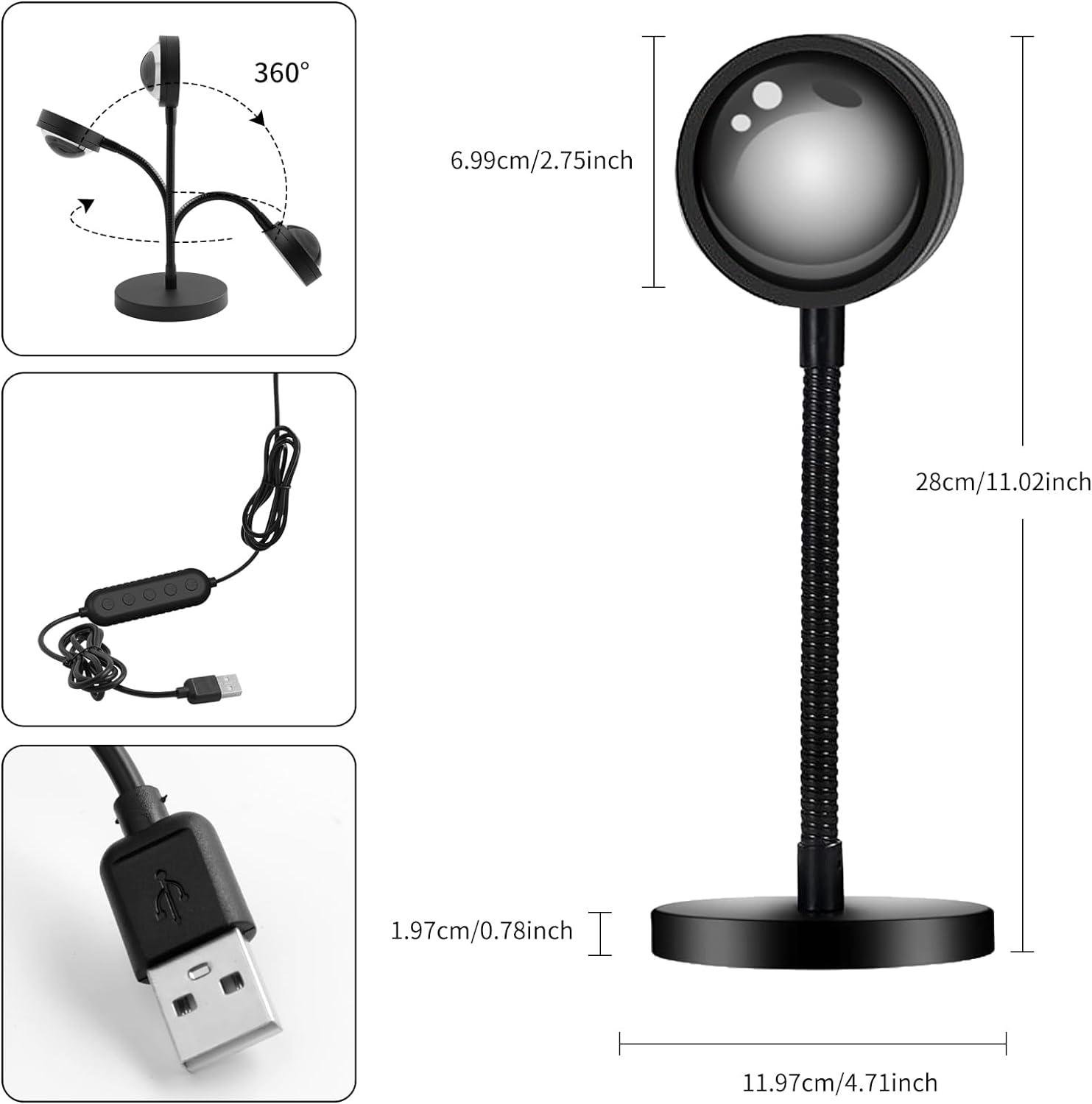 Exploring the Neroupe Sunset Lamp: Our Glow-Up Experience