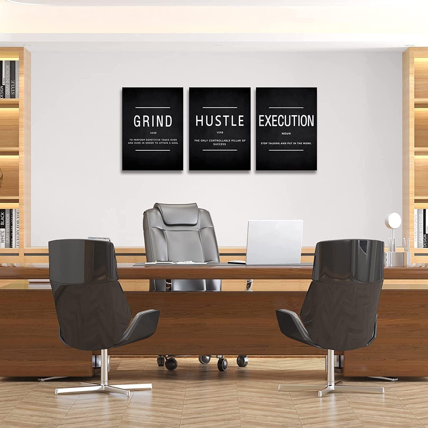Elevating Your Space: Our Review of KAWAHONE's Grind Hustle Execution Canvas Art
