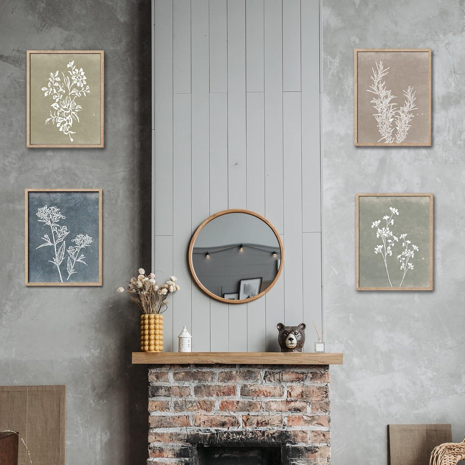We Explore the Rustic Charm of Boho Botanical Prints