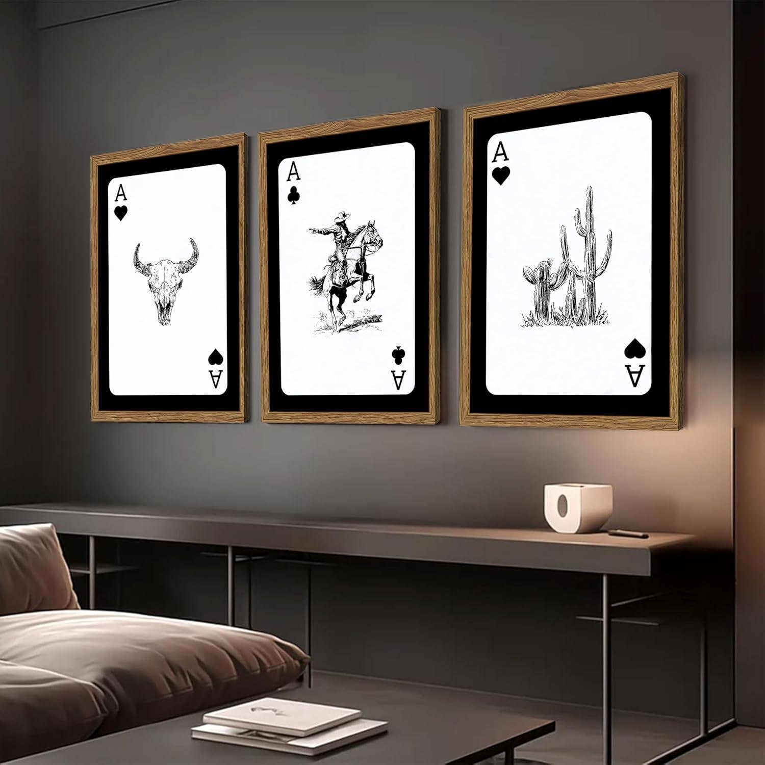 Our Take on Chic Cowboy Wall Art: A Western Trio