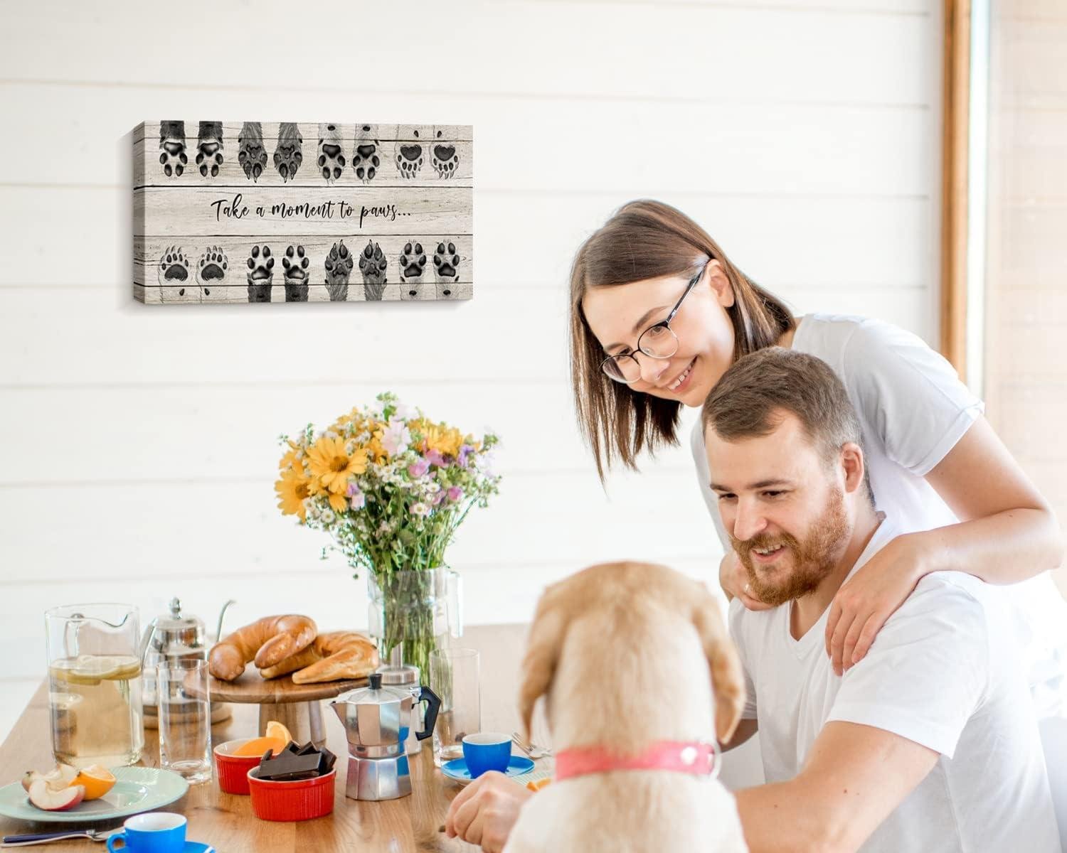 we Review: ARTINME's Heartwarming Dog Lover Wall Decor