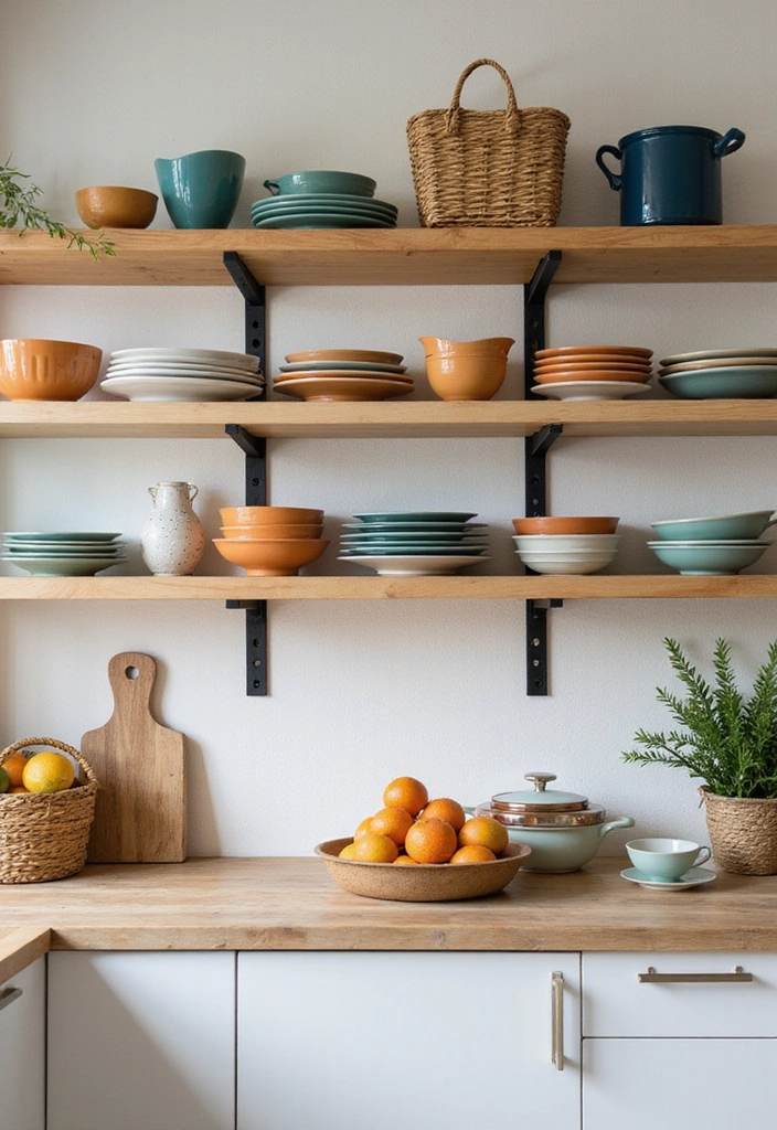 10 Modern Kitchen Organization Hacks That Will Change Your Cooking Game Forever! - 1. Utilize Vertical Space with Open Shelving