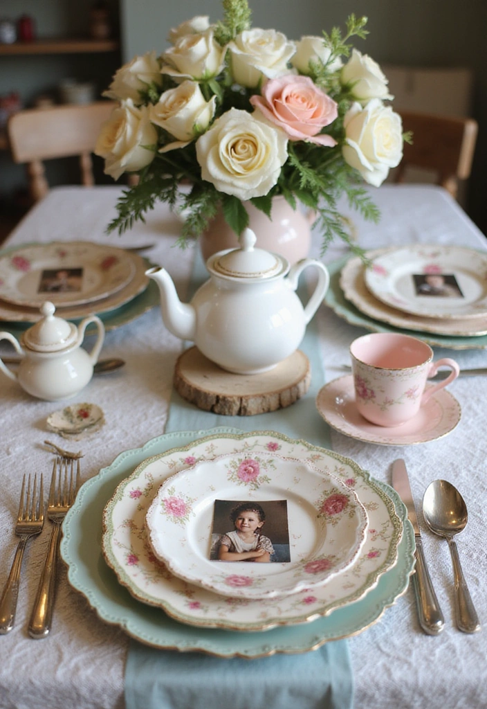 10 Stunning Seasonal Table Settings That Will Wow Your Guests (You Won't Believe #4!) - 8. Vintage Charm: Timeless Style