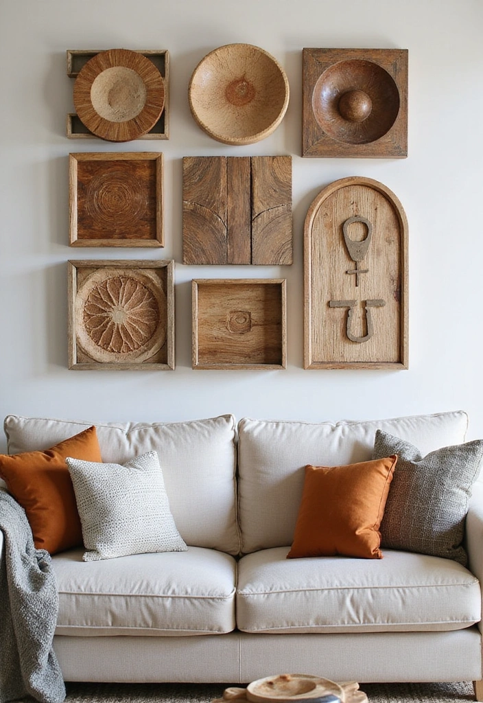 10 Stunning Sustainable Home Furnishings That'll Elevate Your Space (You Won't Believe #4!) - 10. Upcycled Wood Wall Art