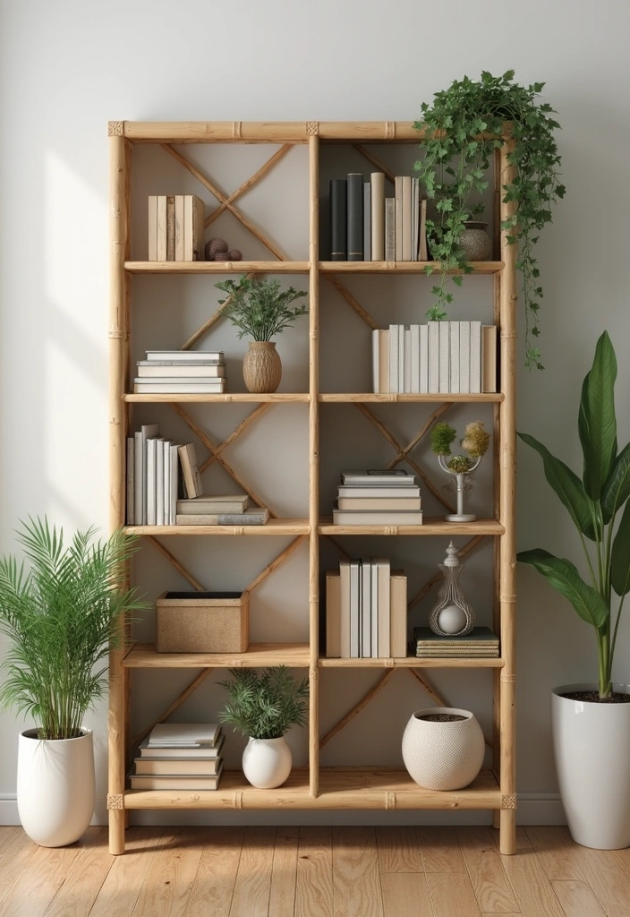 10 Stunning Sustainable Home Furnishings That'll Elevate Your Space (You Won't Believe #4!) - 3. Bamboo Bookshelf