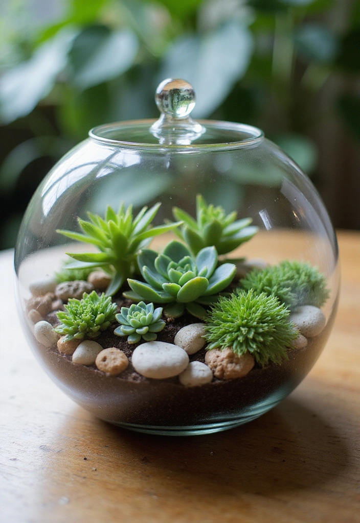 10 Stunning Sustainable Home Furnishings That'll Elevate Your Space (You Won't Believe #4!) - 6. Glass Terrariums