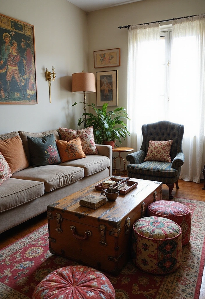 12 Bohemian Style Accessories That Will Transform Your Space Into a Cozy Oasis! - 11. Funky Furniture Pieces
