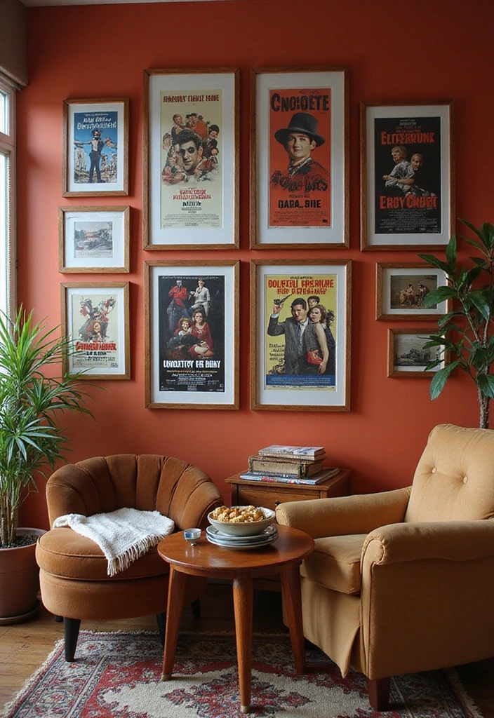15 Stunning Vintage Wall Art Pieces That Will Instantly Elevate Your Decor! - 8. Retro Movie Posters