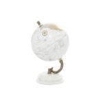 Deco 79 Marble Globe with White Base - 5" x 5" x 8" Elegant Decoration for Home or Office. - Image 2