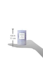 Aroma Naturals Lavender Essential Oil Tranquility Pillar Candle, 2.5"x4", 11 Ounce. - Image 5