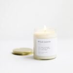 Brooklyn Candle Studio Palo Santo Jar Candle - Cedar & Eucalyptus, Vegan Soy, 50-Hour Burn, 7.5 oz - Image 2