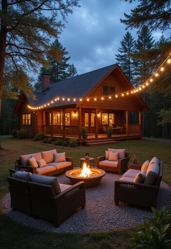 25 Cozy Cabin Decor Ideas That'll Make You Wish You Lived in the Smokies! - 13. Outdoor Living Spaces