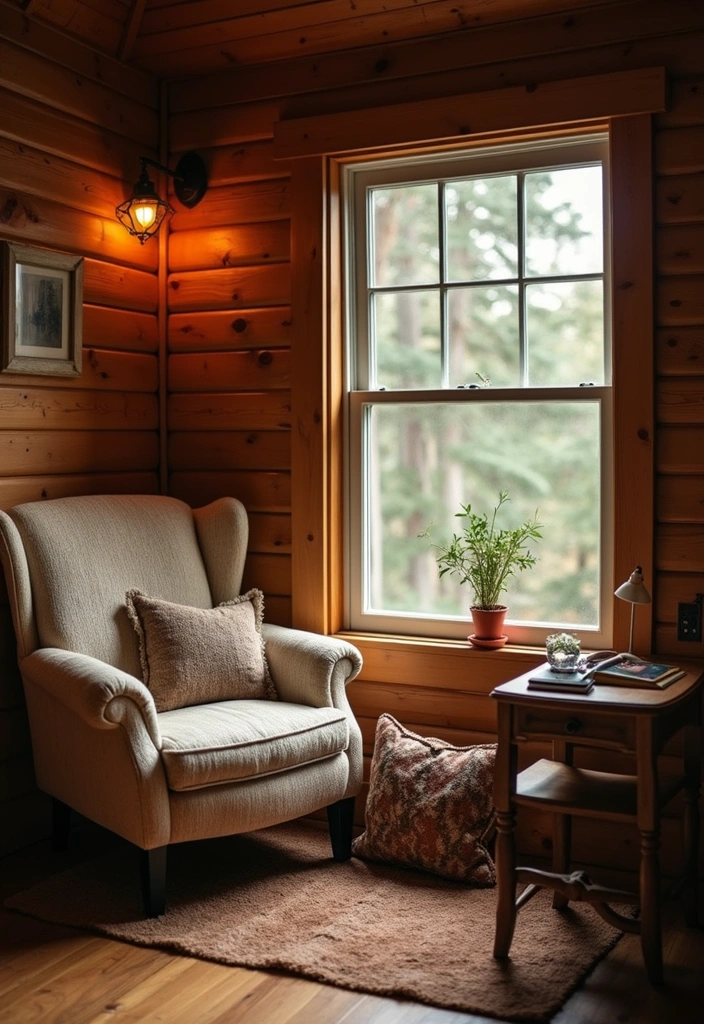 25 Cozy Cabin Decor Ideas That'll Make You Wish You Lived in the Smokies! - 14. Cozy Nooks