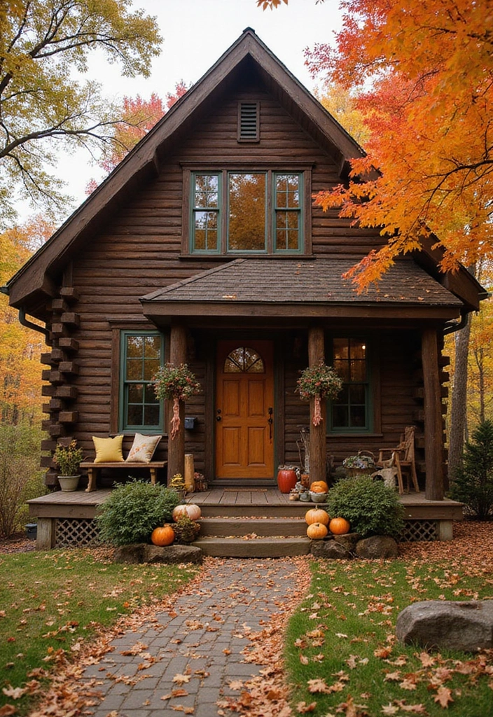 25 Cozy Cabin Decor Ideas That'll Make You Wish You Lived in the Smokies! - 17. Seasonal Decor