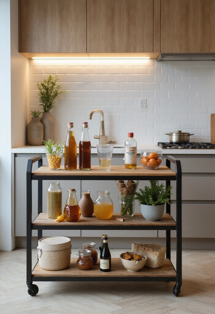 25 Creative Storage Solutions That Will Transform Your Cluttered Home! - 10. Rolling Carts