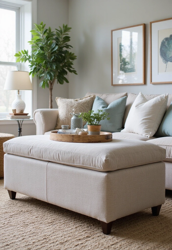 25 Creative Storage Solutions That Will Transform Your Cluttered Home! - 14. Storage Ottomans