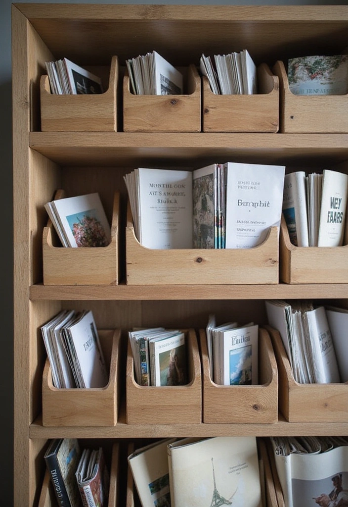 25 Creative Storage Solutions That Will Transform Your Cluttered Home! - 18. Magazine Holders
